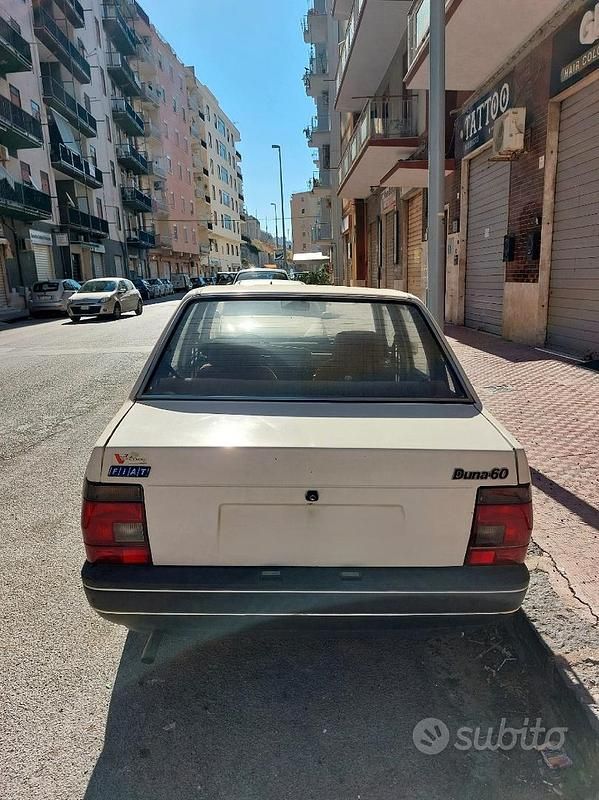 Usata Fiat Duna 58 CV (42 kW) 1987 Bianco Berlina