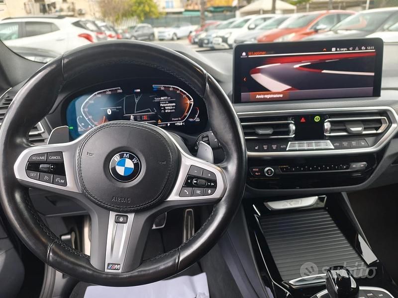 Usata BMW X3 M Sport 190 CV (139 kW) 2022 Nero SUV