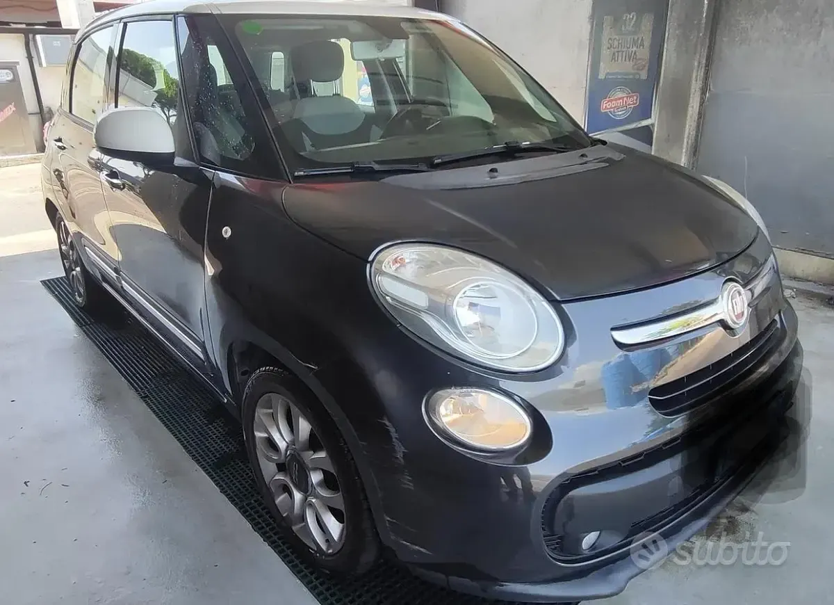 Usata Fiat 500L 95 CV (69 kW) 2014 Nero Monovolume