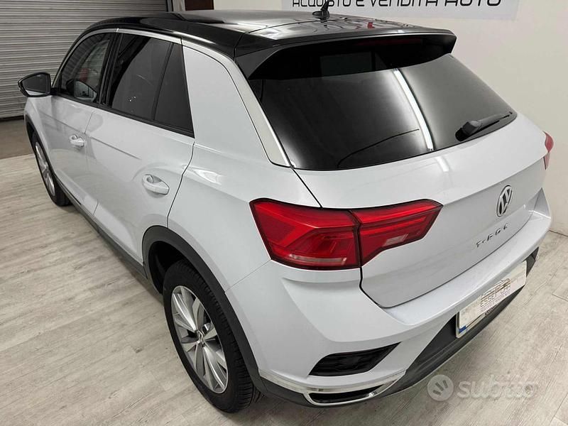 Usata VW T-Roc Style 116 CV (85 kW) 2018 Bianco SUV