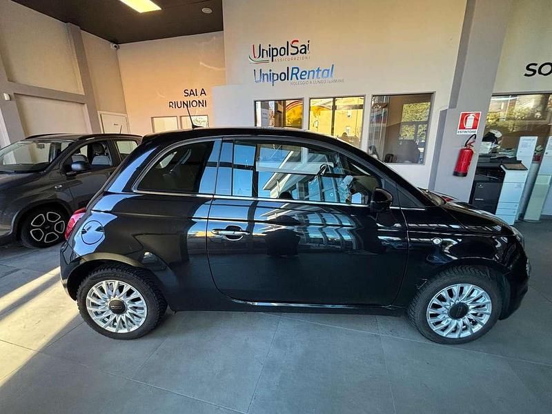 Usata Fiat 500 Dolcevita 69 CV (50 kW) 2020 Nero Utilitaria