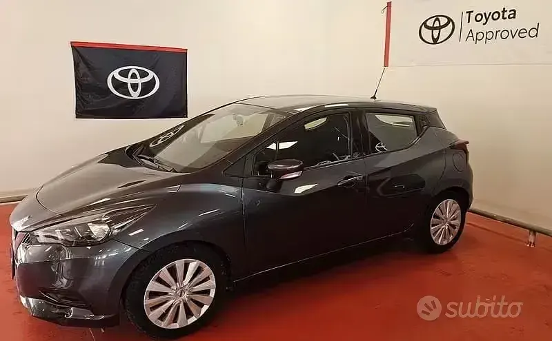 Usata Nissan Micra Acenta 92 CV (67 kW) 2021 Bluazzurro Utilitaria