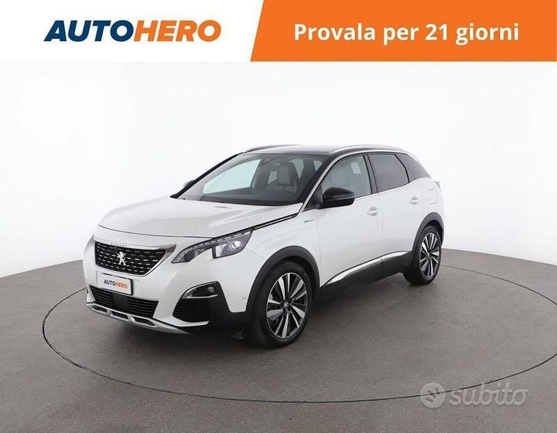 Bianco Usata 2020 Peugeot 3008 GT SUV | 19.999 € (Buon prezzo) - Immagine 1/2