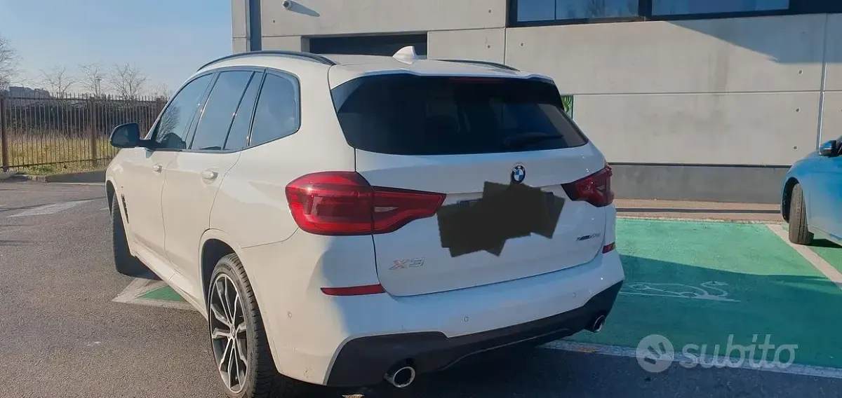 Usata BMW X3 M Sport 249 CV (183 kW) 2020 Bianco SUV