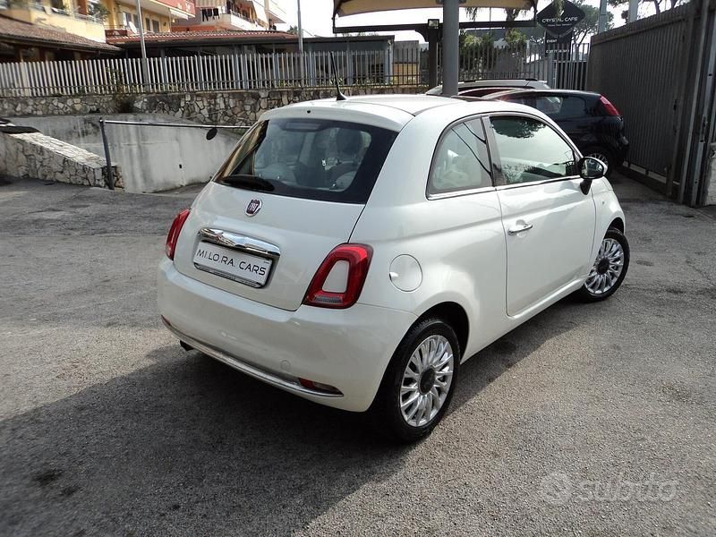 Usata Fiat 500 Lounge 69 CV (50 kW) 2018 Bianco Berlina
