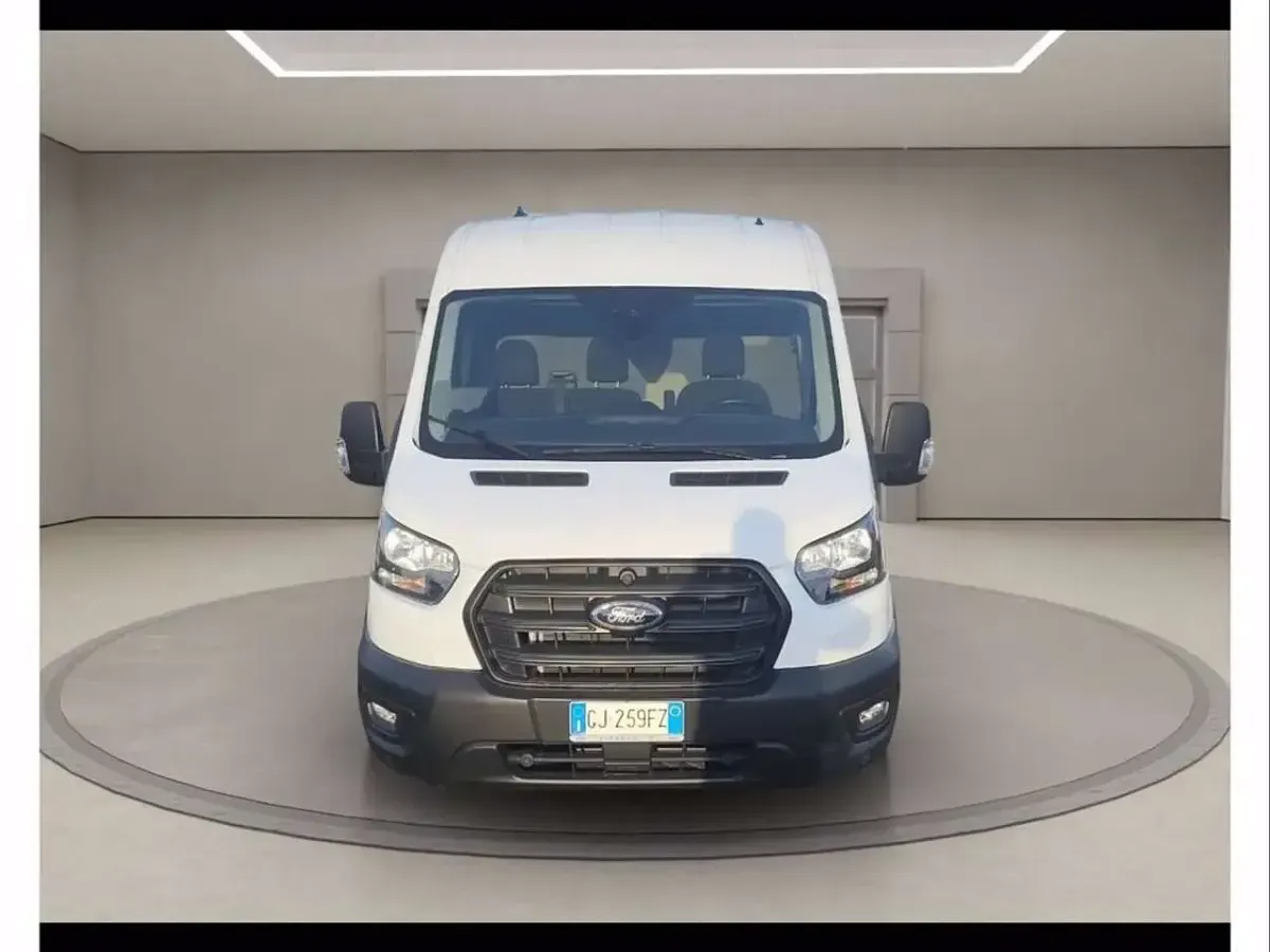 Usata Ford Transit Trend 131 CV (96 kW) 2022 Bianco frozen Furgone