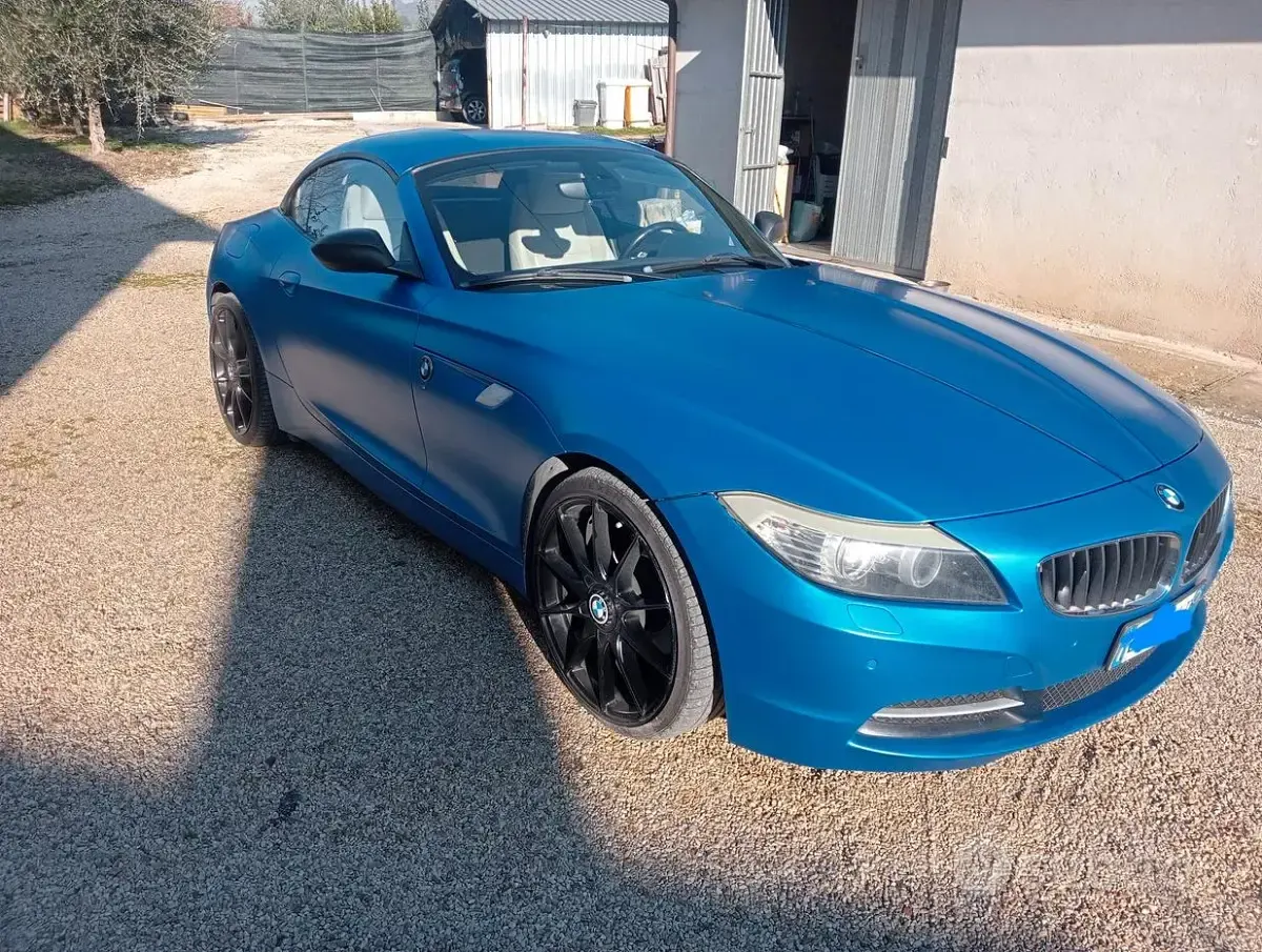 Usata BMW Z4 M Sport 204 CV (150 kW) 2010 Blu Cabrio