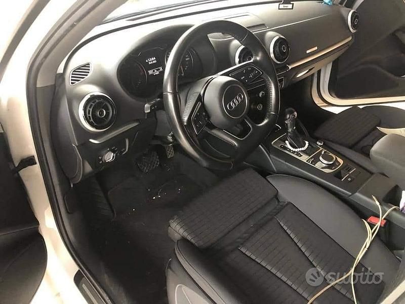 Usata Audi A3 2017 Bianco Berlina