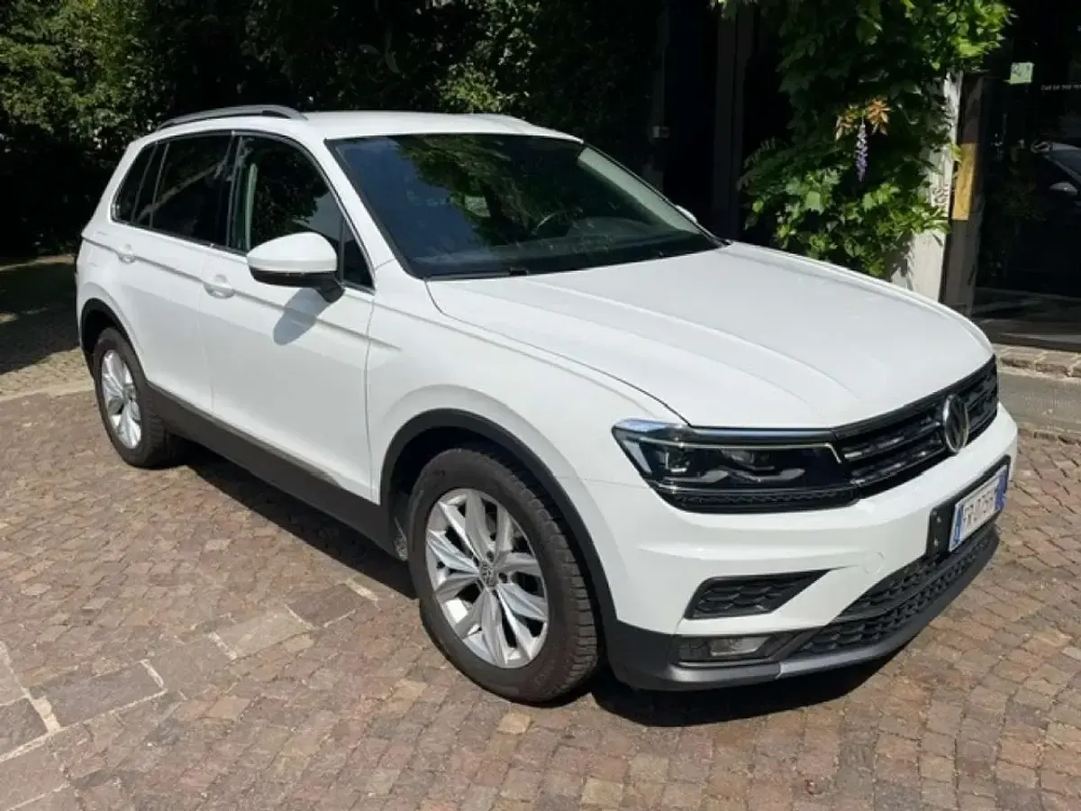 Usata VW Tiguan Advance 150 CV (110 kW) 2018 Bianco SUV