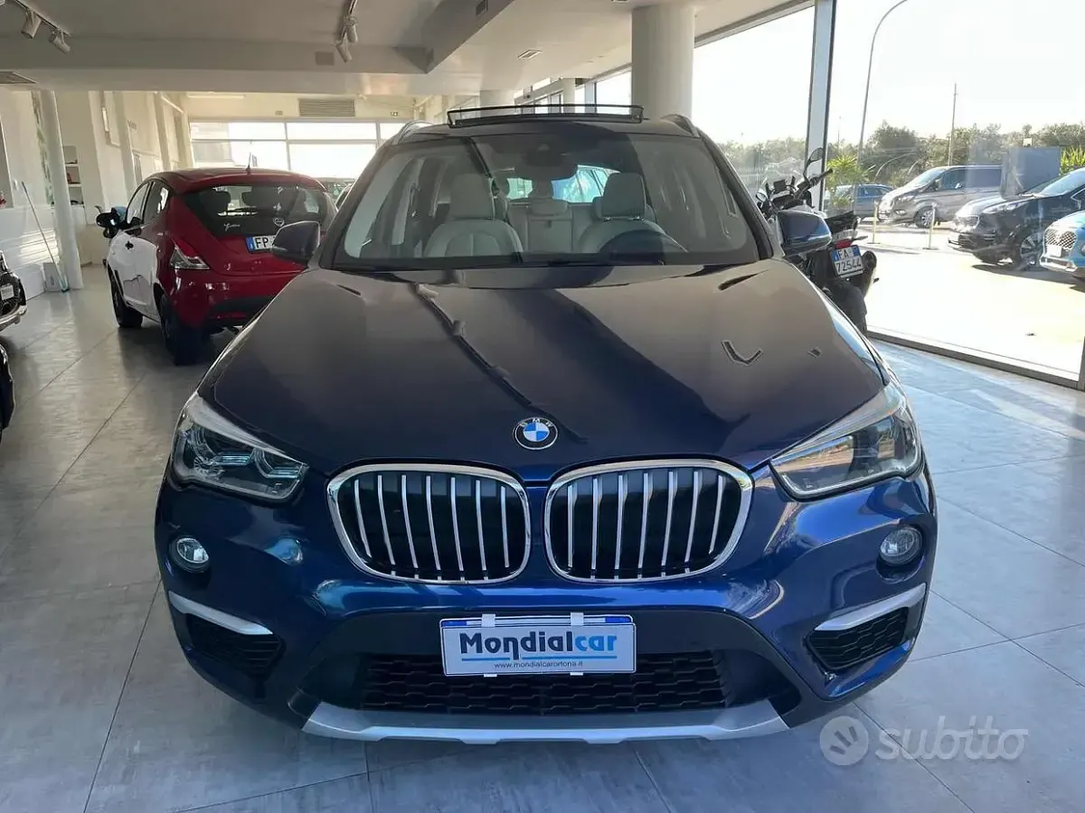 Usata BMW X1 xLine 150 CV (110 kW) 2018 Blu SUV