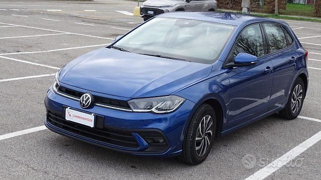 Usata VW Polo Style 95 CV (69 kW) 2021 Blu Utilitaria