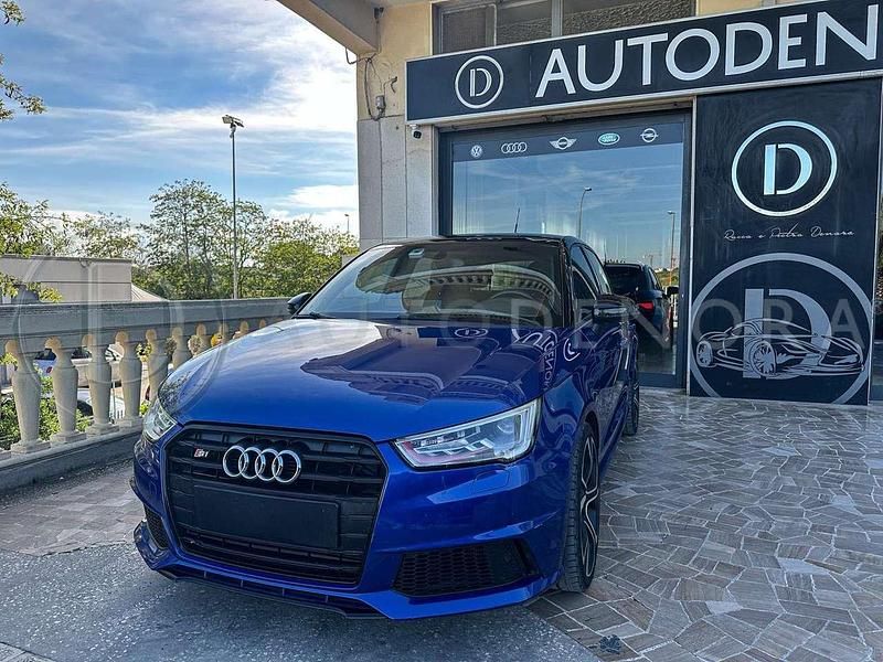 Usata Audi S1 Sportback Ambiente 231 CV (169 kW) 2016 Blu/azzurro Utilitaria