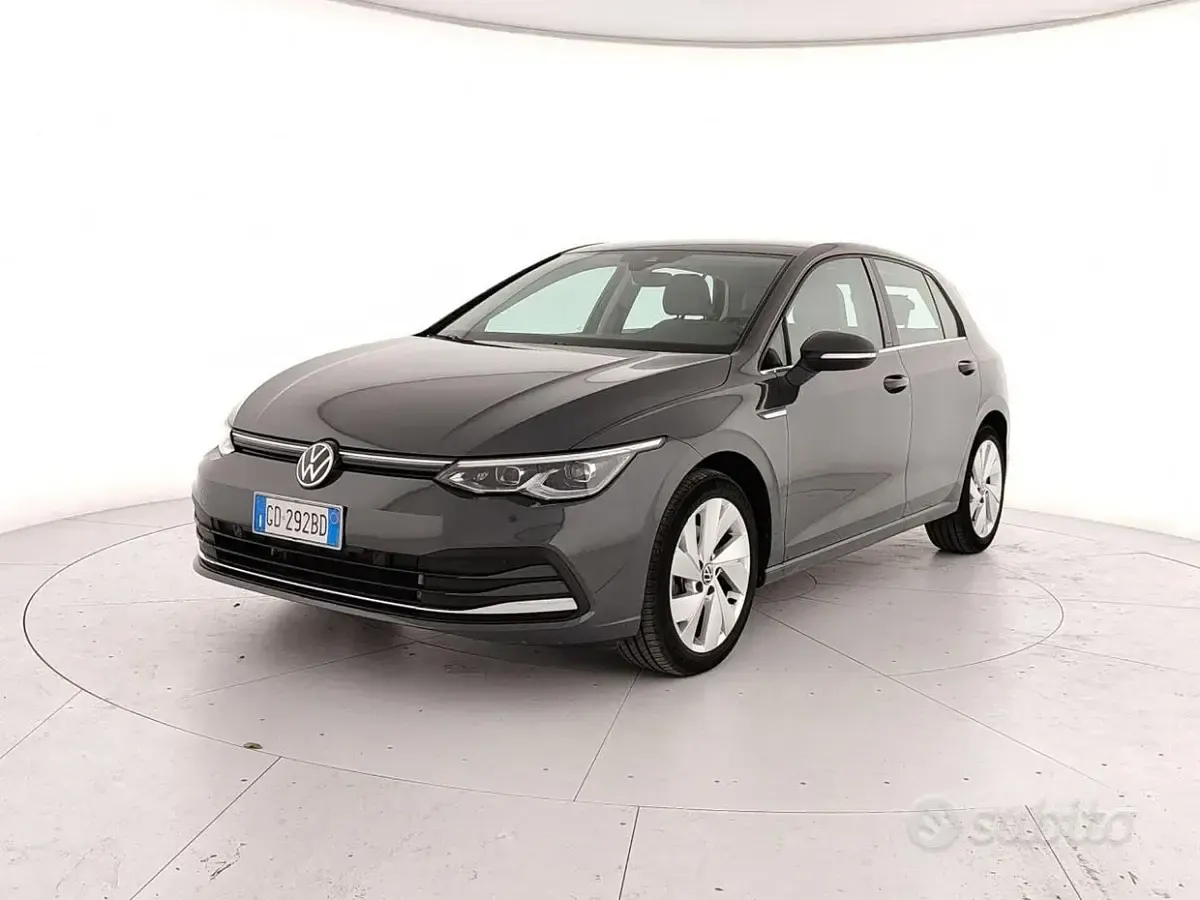 Usata VW Golf VII Style 150 CV (110 kW) 2020 Grigio Berlina