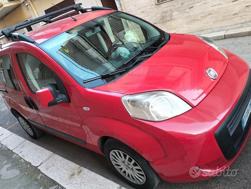 Usata Fiat Qubo Trekking 2009 Rosso Monovolume