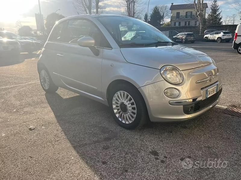 Usata Fiat 500 69 CV (50 kW) 2009 Grigio Cabrio