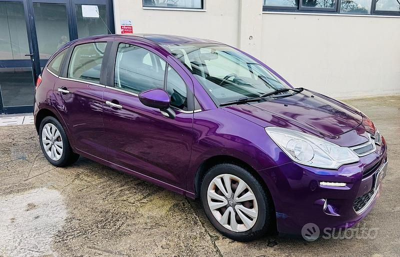 Usata Citroën C3 Exclusive 81 CV (59 kW) 2015 Viola Berlina