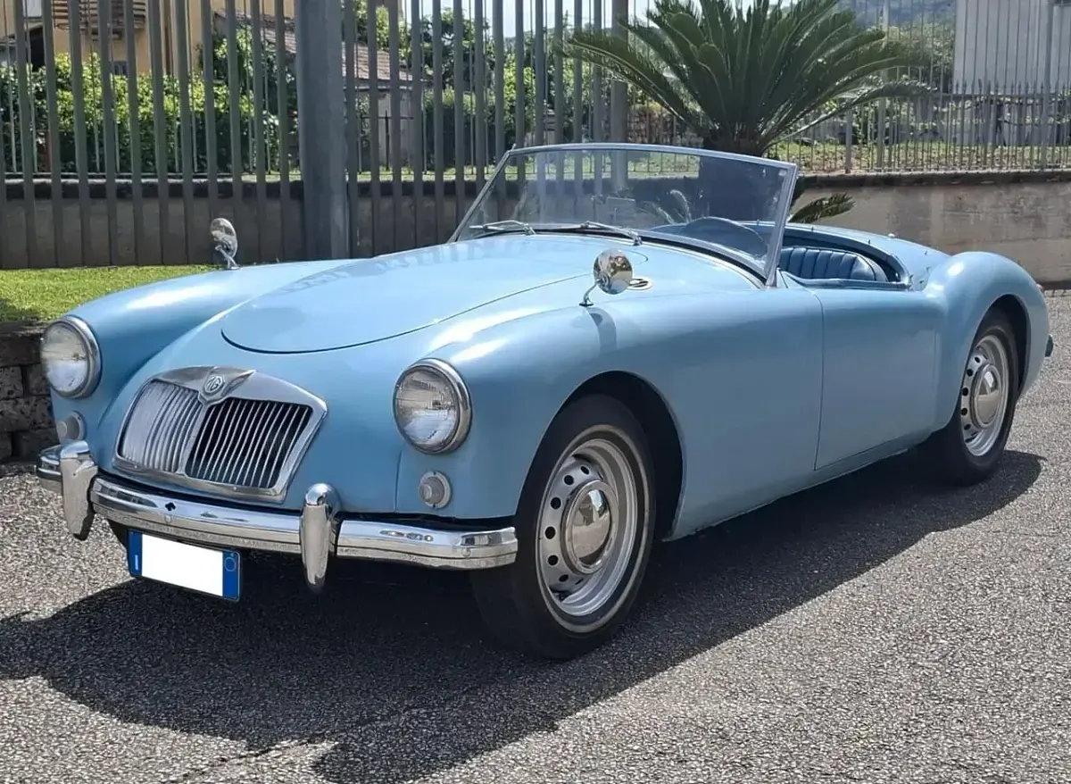 Usata MG MGA 80 CV (58 kW) 1957 Blu Cabrio