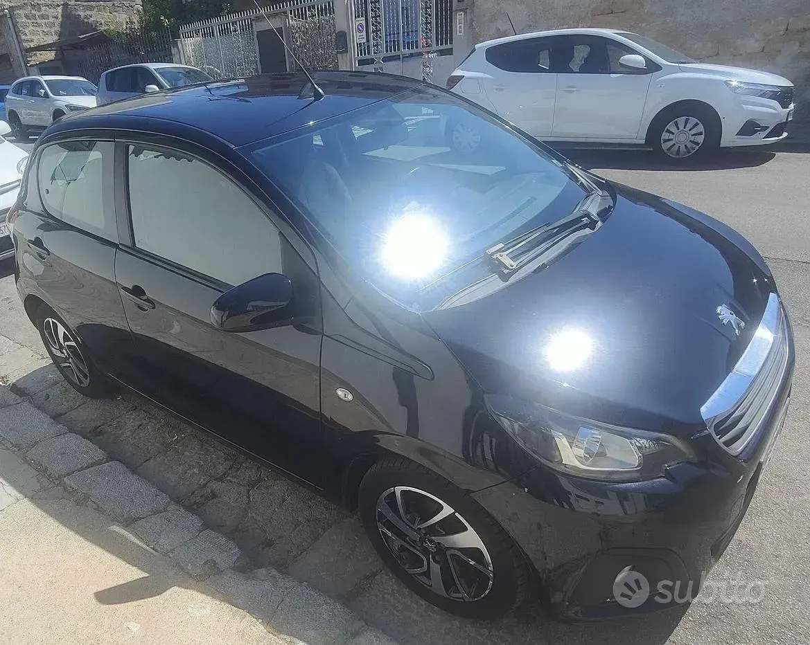 Usata Peugeot 108 72 CV (52 kW) 2020 Nero Berlina