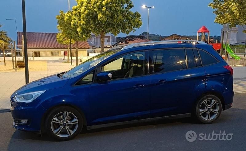 Usata Ford C-MAX 120 CV (88 kW) 2017 Blu Monovolume