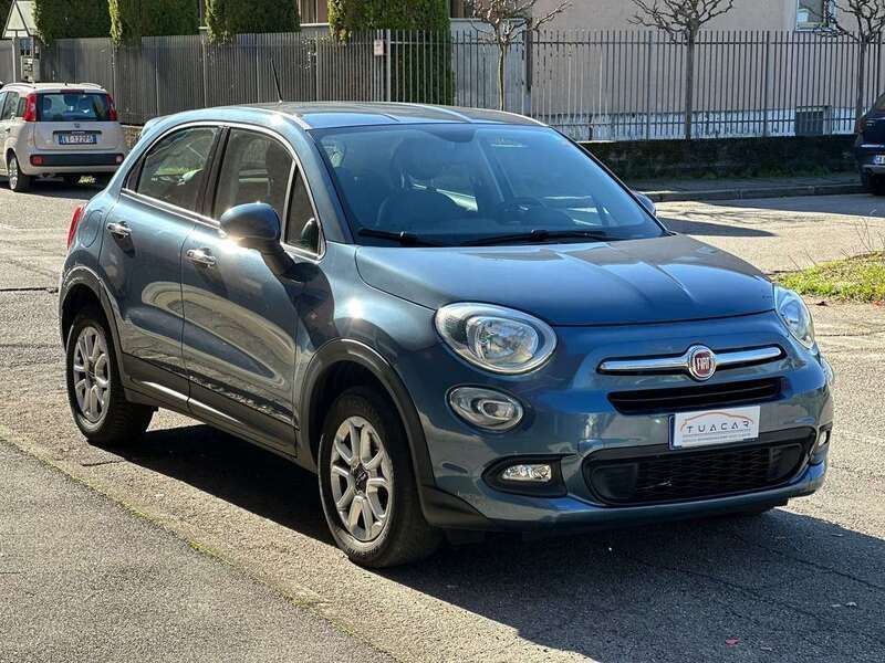 Usata Fiat 500X S 110 CV (80 kW) 2018 Blu SUV