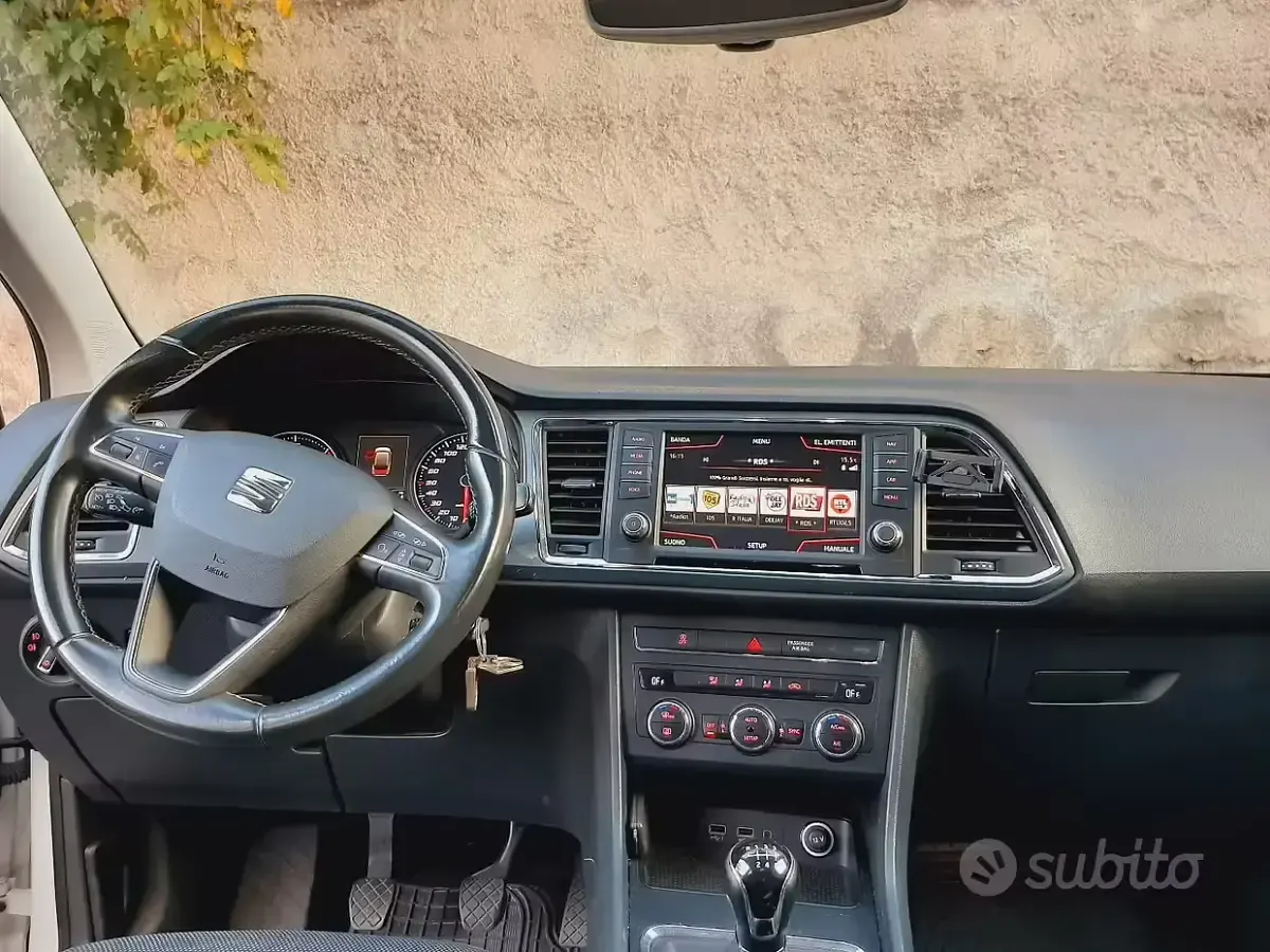 Usata Seat Ateca 116 CV (85 kW) 2017 Bianco SUV