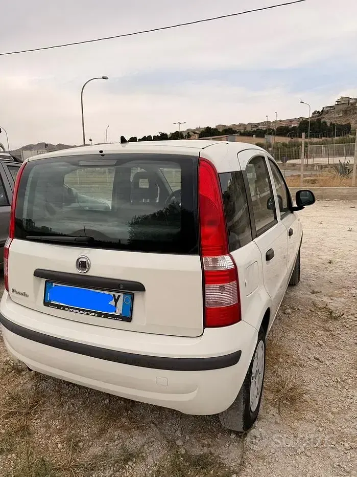 Usata Fiat Panda 54 CV (39 kW) 2010 Bianco Utilitaria