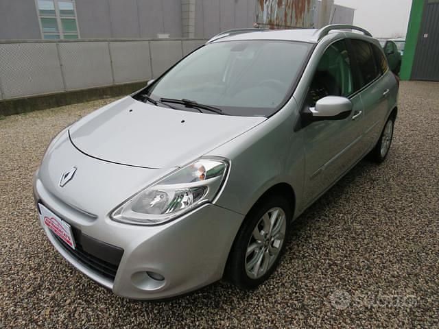 Usata Renault Clio GrandTour Luxe 85 CV (62 kW) 2010 Grigio Station wagon