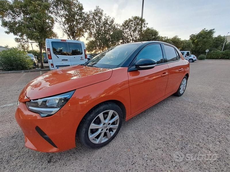 Arancione Usata 2021 Opel Corsa Tre volumi | 9400 € (Ottimo prezzo) - Immagine 1/4