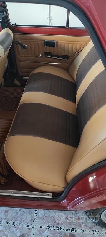 Usata Fiat 128 1970 Rosso Berlina