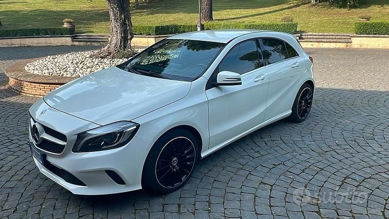Usata Mercedes A160 Executive 90 CV (66 kW) 2019 Bianco Berlina