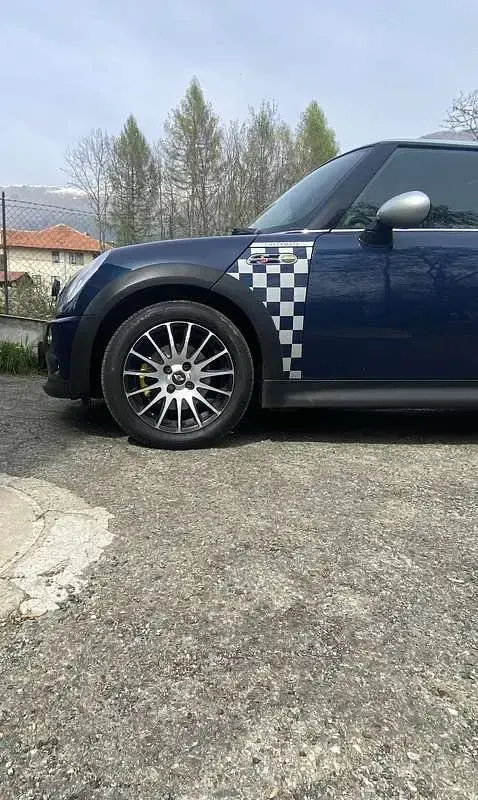 Usata Mini Cooper S 170 CV (125 kW) 2005 Blu Utilitaria