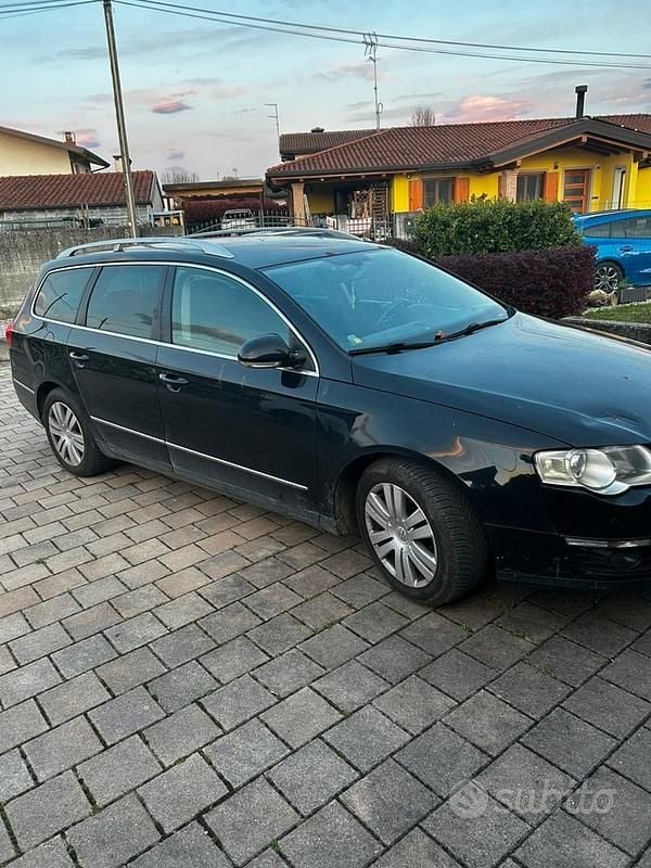 Usata VW Passat 140 CV (102 kW) 2008 Nero Station wagon