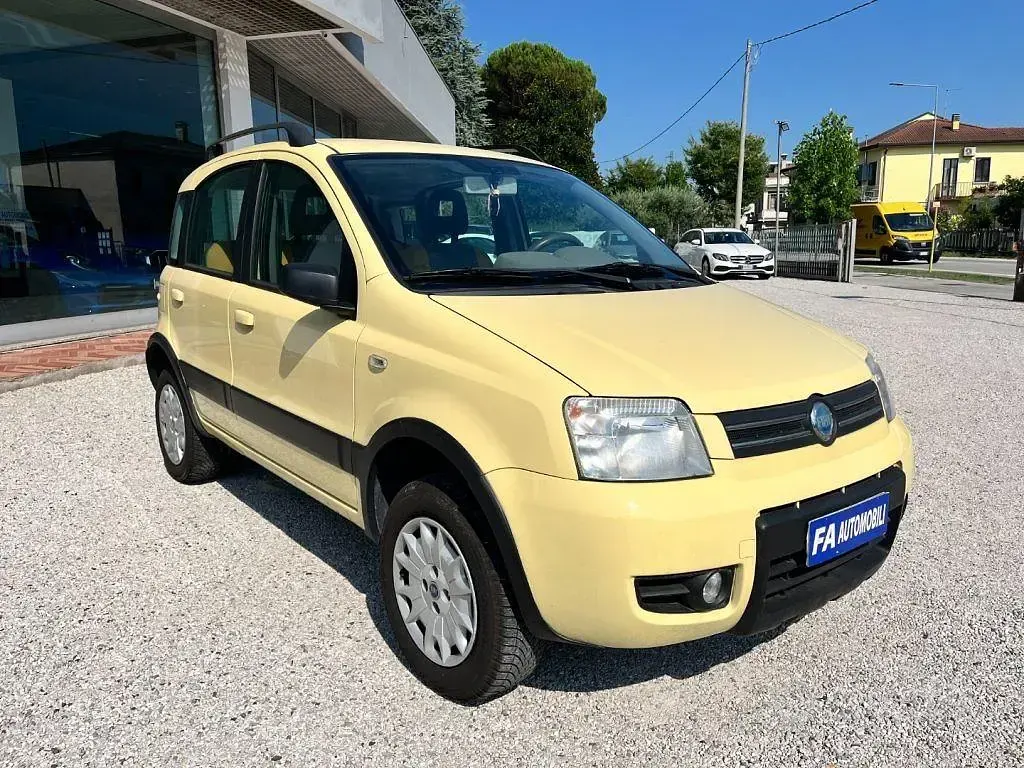 Usata Fiat Panda 4x4 Climbing 60 CV (44 kW) 2006 Giallo Utilitaria