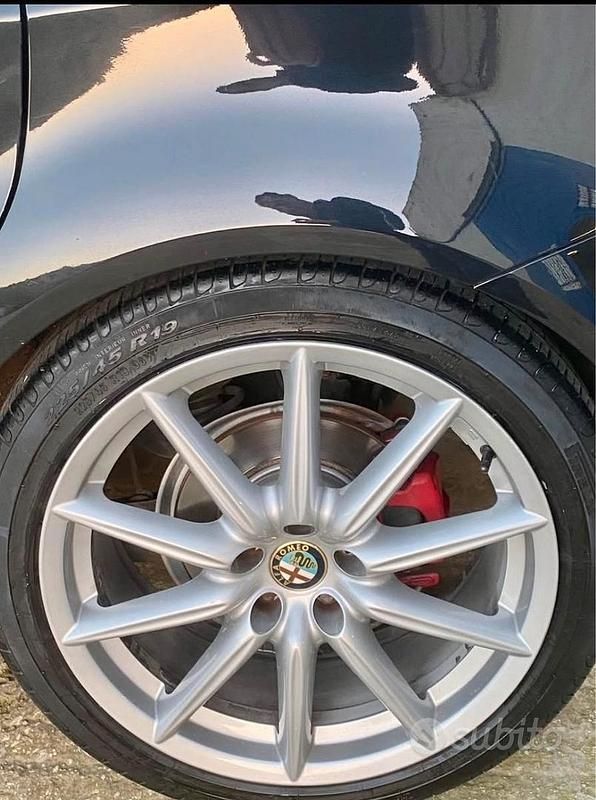 Usata Alfa Romeo 159 Ti 170 CV (125 kW) 2009 Nero Berlina