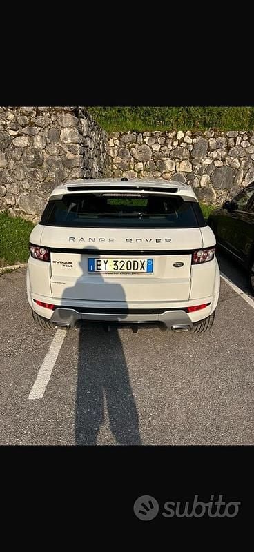 Usata Land Rover Range Rover evoque Dynamic 190 CV (139 kW) 2015 Bianco SUV