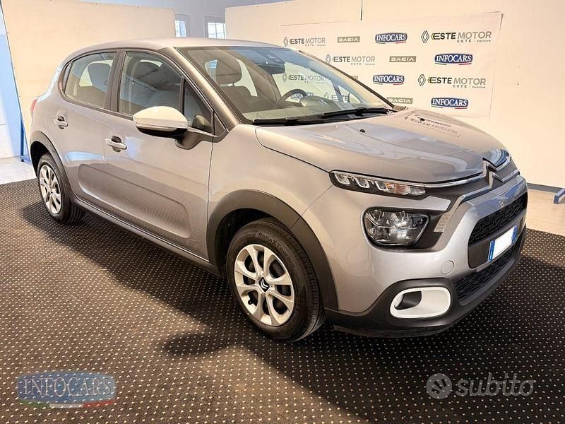 Usata Citroën C3 PureTech 83 CV (61 kW) 2023 Grigio metallizzato Utilitaria