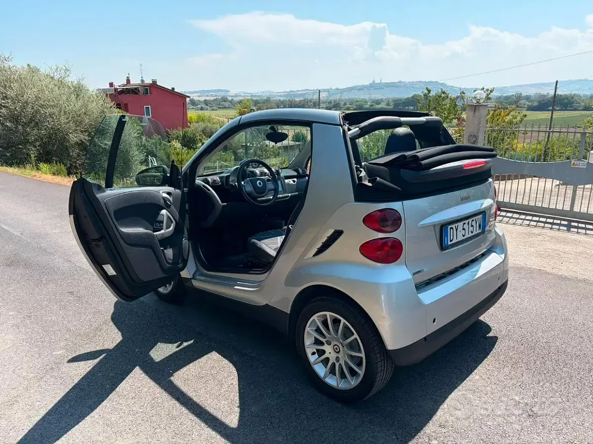 Usata Smart ForTwo Cabrio Passion 71 CV (52 kW) 2009 Grigio Cabrio