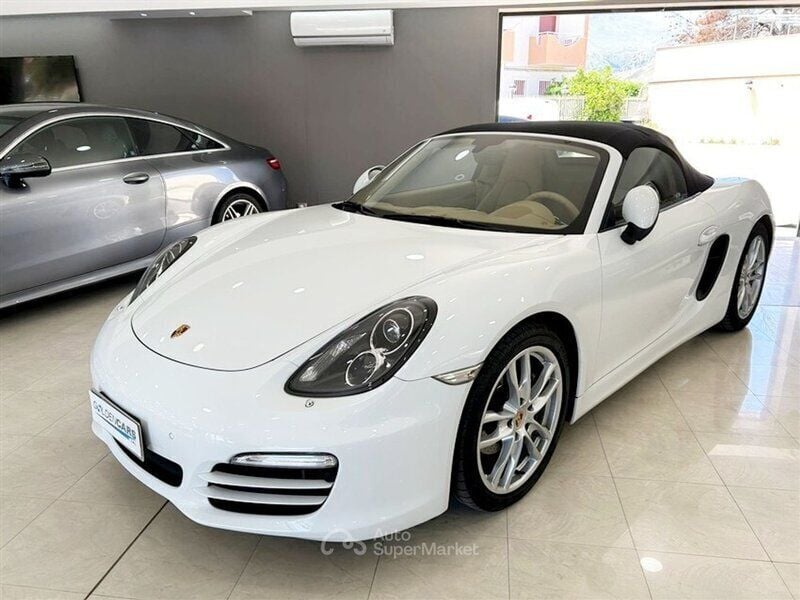 Bianco Usata 2014 Porsche 718 Boxster Cabrio | 54.900 € - Immagine 1/4