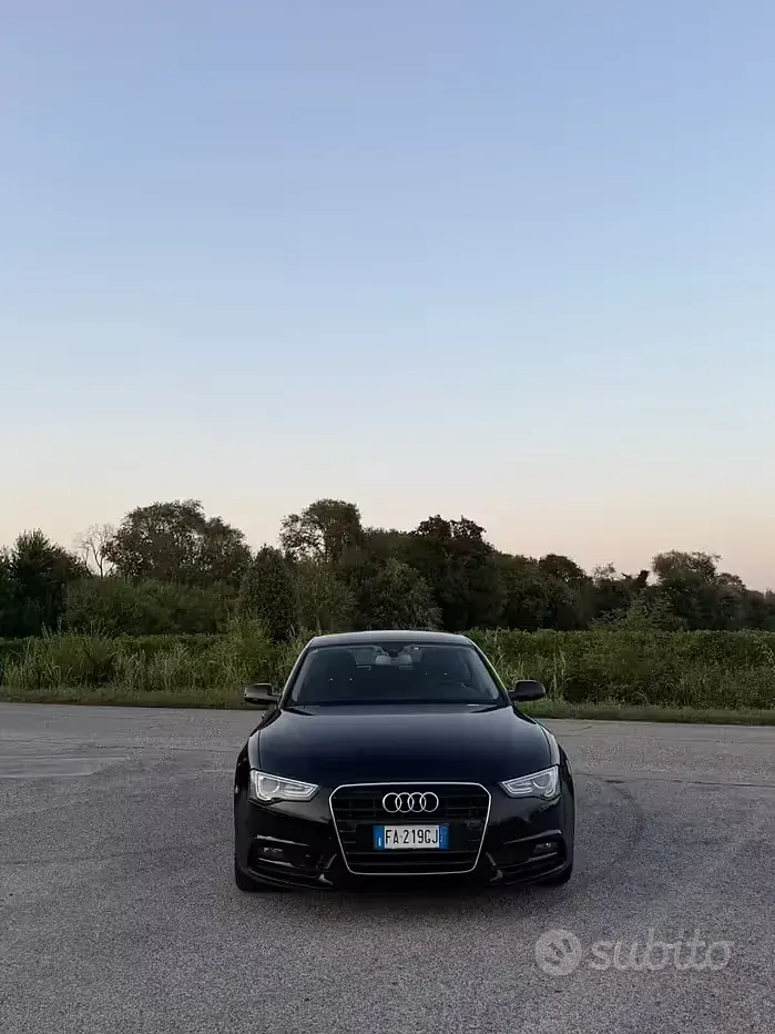 Usata Audi A5 Advanced 150 CV (110 kW) 2015 Nero Coupé