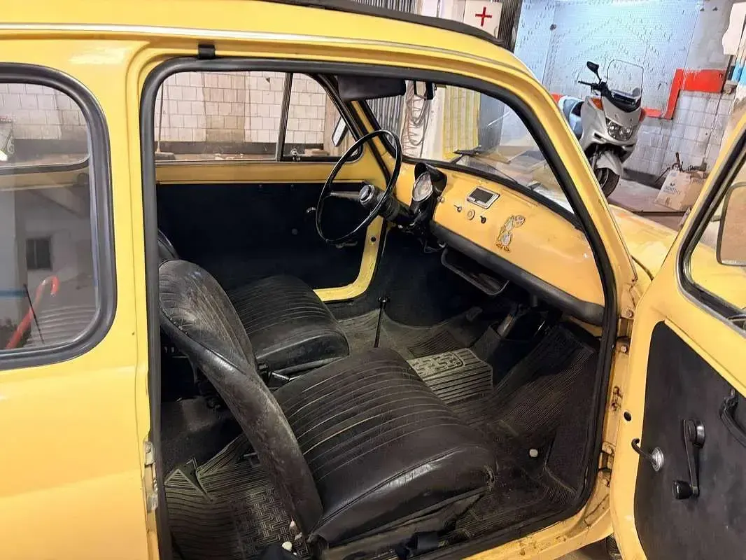 Usata Fiat 500 18 CV (13 kW) 1974 Giallo Utilitaria