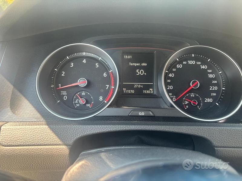 Usata VW Golf VII GTI 230 CV (169 kW) 2015 Bianco Utilitaria