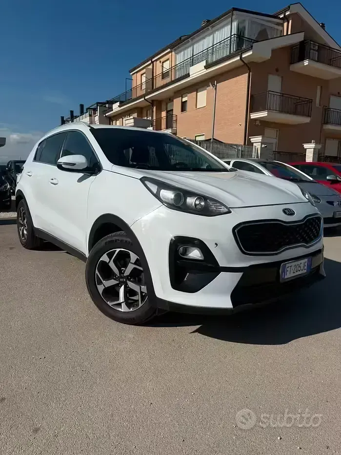 Usata Kia Sportage GT-Line 136 CV (100 kW) 2018 Bianco SUV