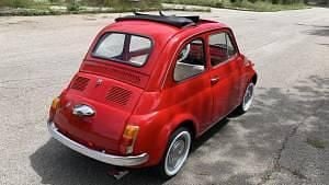 Usata Fiat 500 Red 18 CV (13 kW) 1970 Rosso Berlina