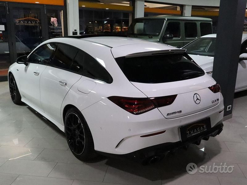 Usata Mercedes CLA35 AMG AMG 306 CV (225 kW) 2020 Bianco Station wagon