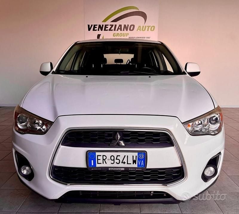 Usata Mitsubishi ASX Intense 116 CV (85 kW) 2013 Bianco SUV
