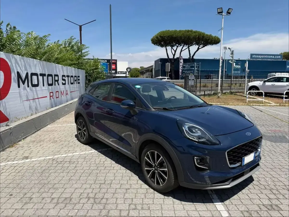 Usata Ford Puma Titanium 125 CV (91 kW) 2023 Blu/azzurro SUV