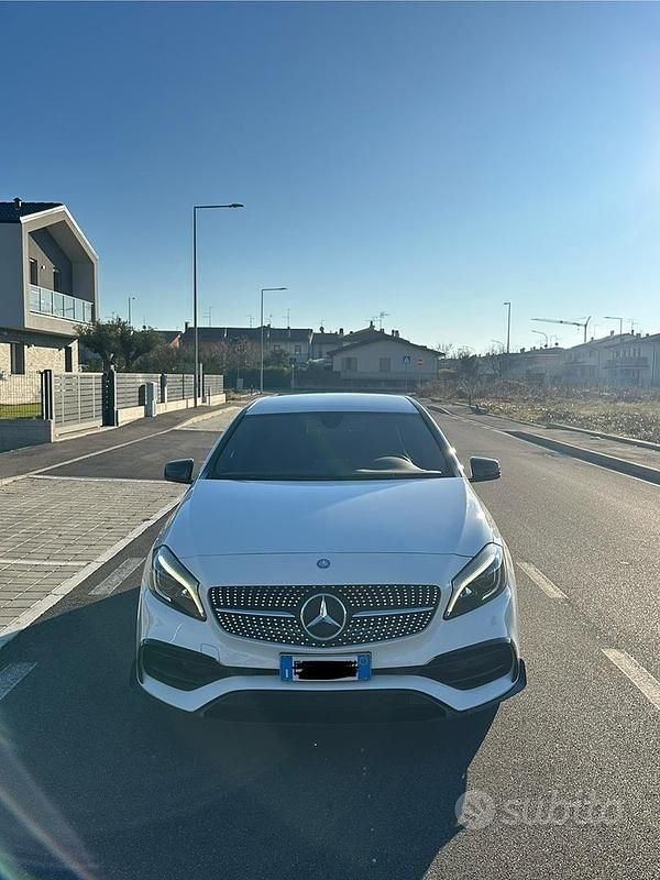 Usata Mercedes A180 2015 Bianco Berlina