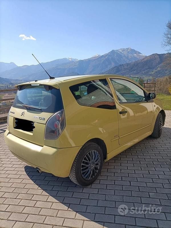 Usata Citroën C2 VTR Sport 2005 Giallo Utilitaria