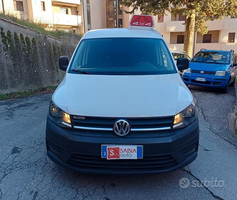Usata VW Caddy 122 CV (89 kW) 2018 Bianco Monovolume