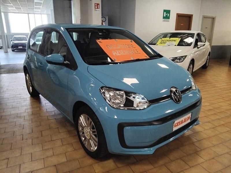 Usata VW up! move up! 65 CV (47 kW) 2023 Teal blu / pastello Utilitaria